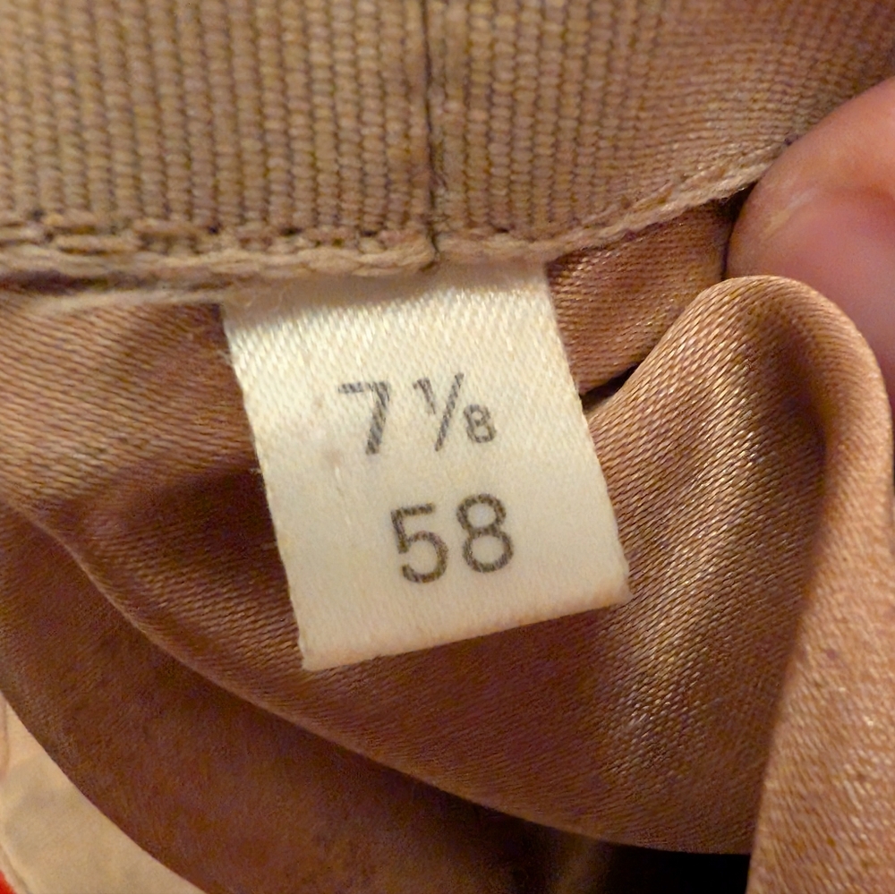 Vintage Red Cashmere Flat Cap Made In Great Britain - Picture 4 of 5